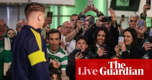 Sporting v Arsenal: Champions League quarter-final first leg – live | Champions League