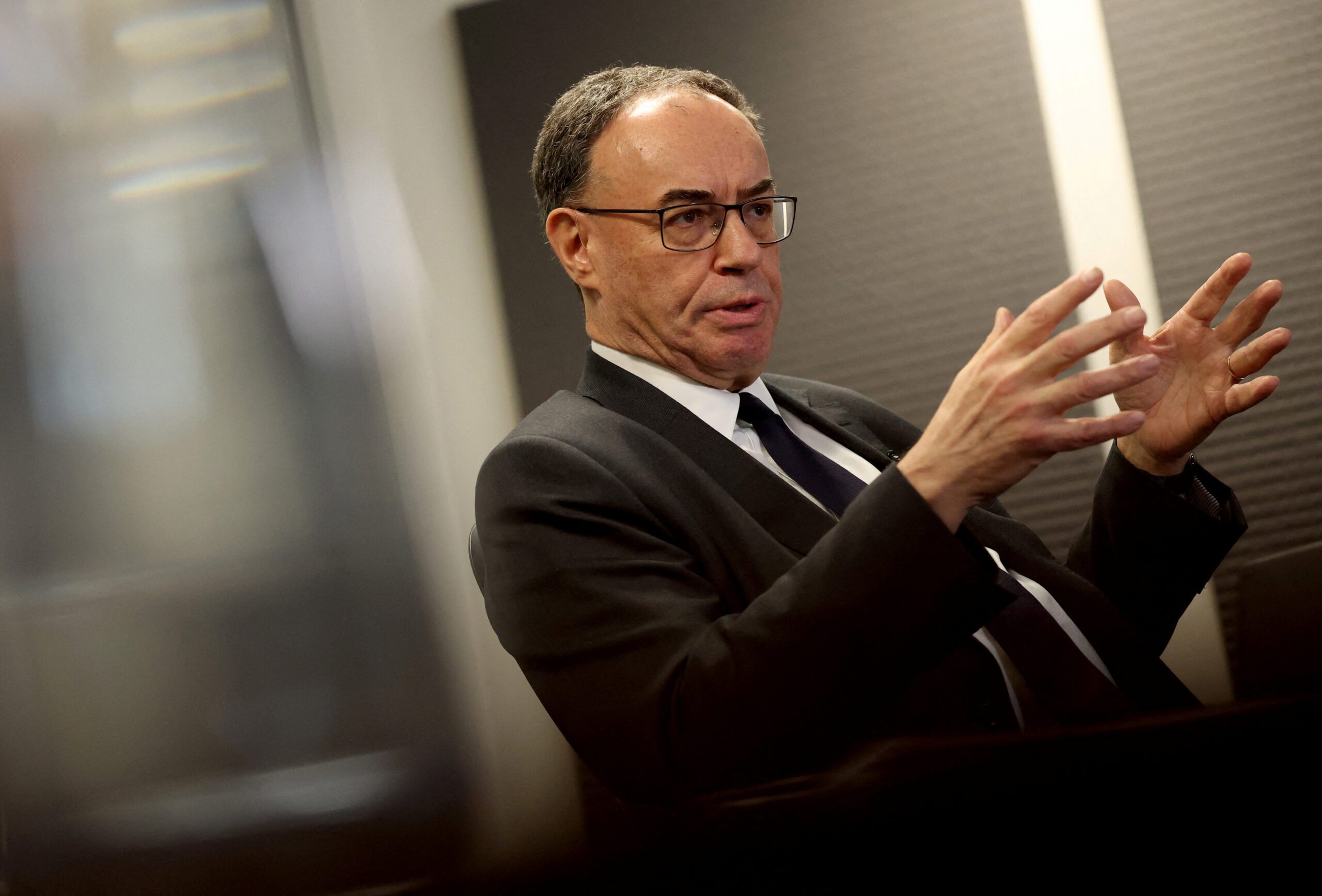 Bank of England's Bailey says markets still ahead of themselves in pricing rate hikes