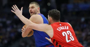 Trail Blazers Travel to Mile High City for Final Bout With Nuggets