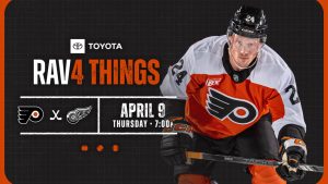 RAV4 Things: Flyers @ Red Wings
